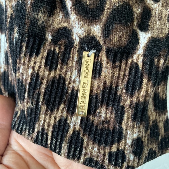 Michael Kors leopard print light sweater - Picture 7 of 10